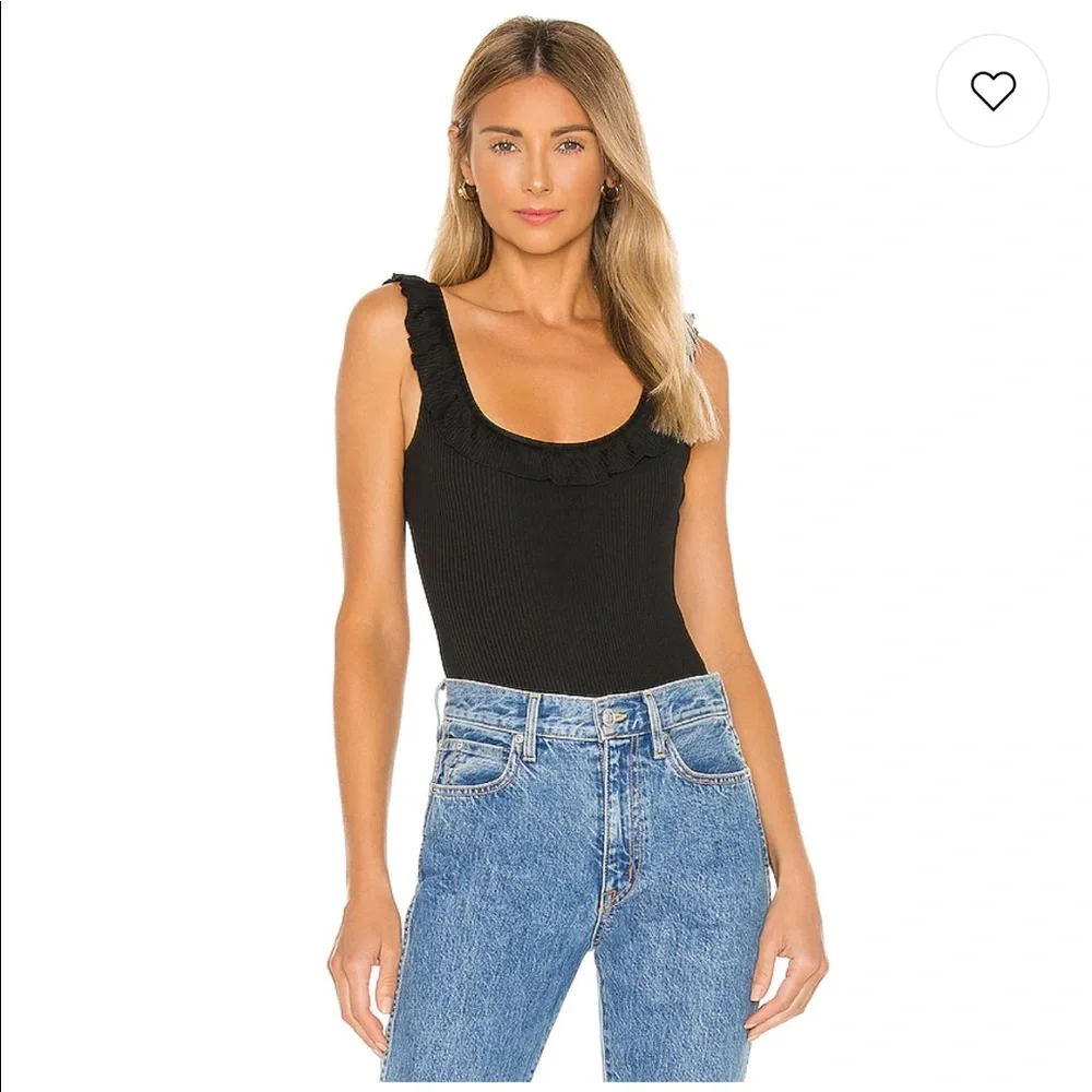 Privacy Please Sheila Bodysuit in Black - Picture 3 of 4